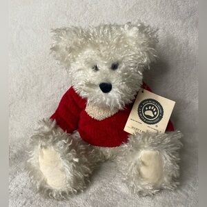 Boyds Bears Juliet Bearlove 912651 Plush Bear Heart Sweater Love Jointed Bear